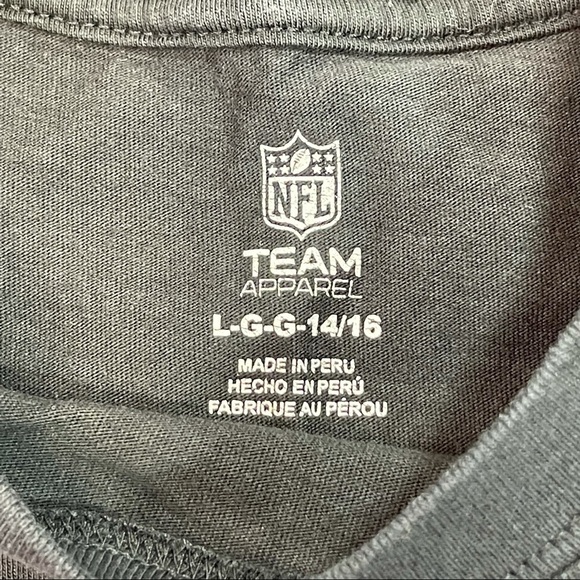 NFL New England Patriots Short Sleeve T-Shirt Large 14/16 - Picture 3 of 7